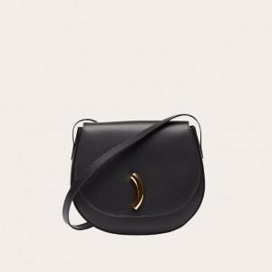 Black Little Liffner Maccheroni Women's Saddle Bags | TVYNOK-017