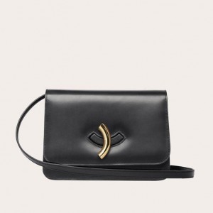 Black Little Liffner Maccheroni Women's Shoulder Bag | ABZUCJ-517