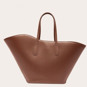 Brown Little Liffner Tulip Large Women's Shoulder Bag | AHEINZ-490