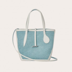 Light Blue Little Liffner Sprout Mini Women's Tote Bag | EKWPHN-270