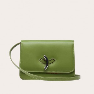 Light Green Little Liffner Maccheroni Women's Shoulder Bag | XHZMFU-641