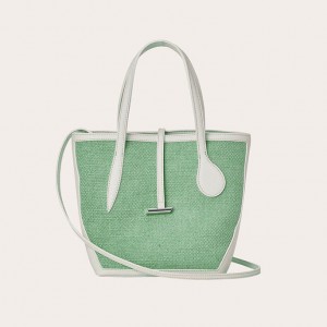 Light Green Little Liffner Sprout Mini Women's Tote Bag | KSDQHB-796