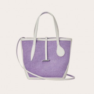 Light Purple Little Liffner Sprout Mini Women's Tote Bag | YLQNXA-067