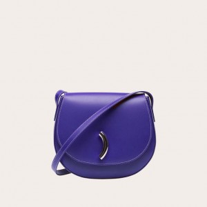 Purple Little Liffner Maccheroni Women's Saddle Bags | CPWABK-730