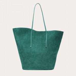 Turquoise Little Liffner Soft Tulip Women's Tote Bag | APTLVE-095