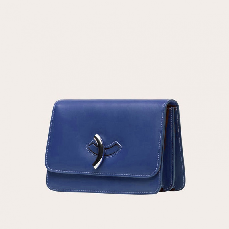 Blue Little Liffner Maccheroni Women's Shoulder Bag | RFVAOJ-708