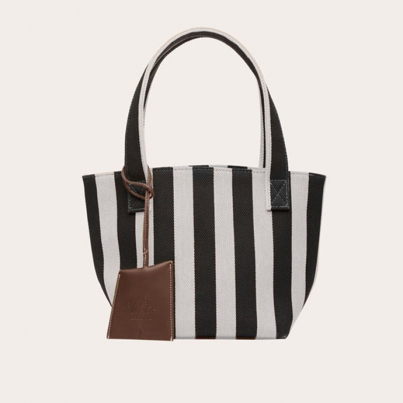 Stripes Little Liffner Mini Women\'s Tote Bag | SZOATB-165